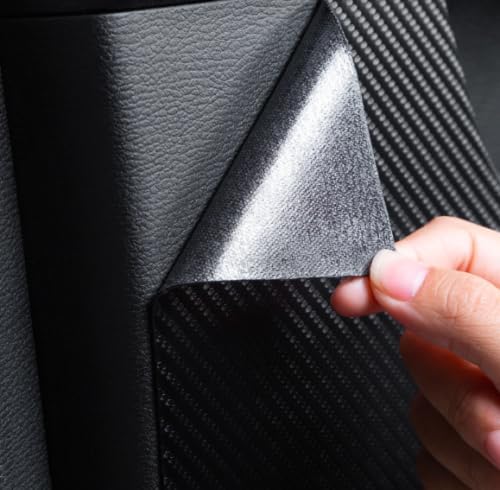 ya 3 8.24 baidi Suitable for for for Volvo V60 20-23 Carbon Fiber Polyurethane Synthetic Leather Inner Door Anti-kick pad Panel Decoration 