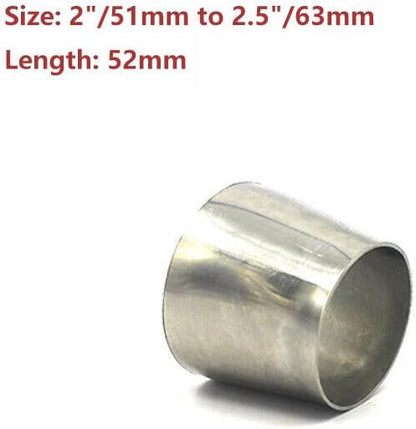 ya 6 8.14 2 to 2.5 OD Stainless Steel Pipe Concentric Reducer Pipe Converter Adapter