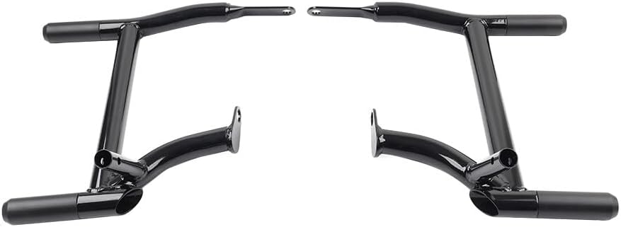 ya 4 8.8.2 Saddlebag Guard Rails Crash Bars Rear for Harley Road Street Glide FLHX 2014-24