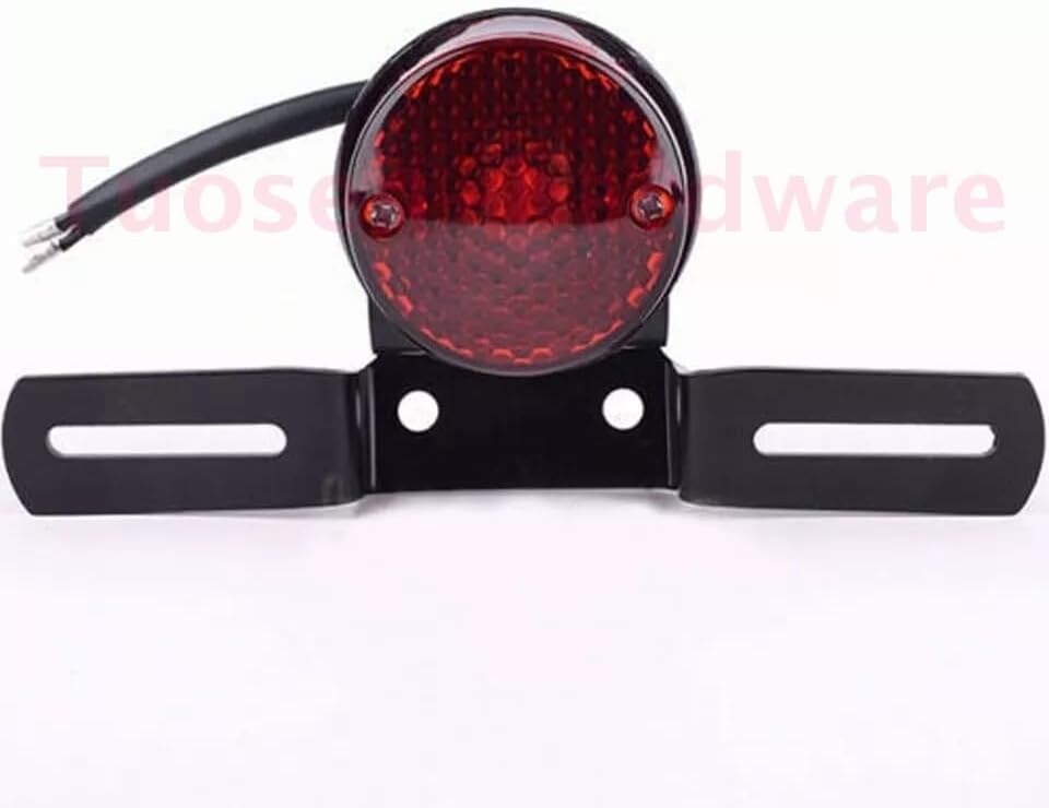 ya 4 8.24 baidi Motor Assembly Round Tail Light for Harley Chopper Custom Bobber for Cafe Racer