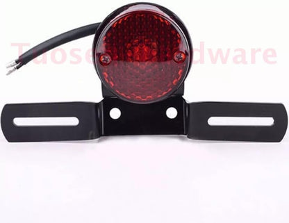 ya 4 8.24 baidi Motor Assembly Round Tail Light for Harley Chopper Custom Bobber for Cafe Racer
