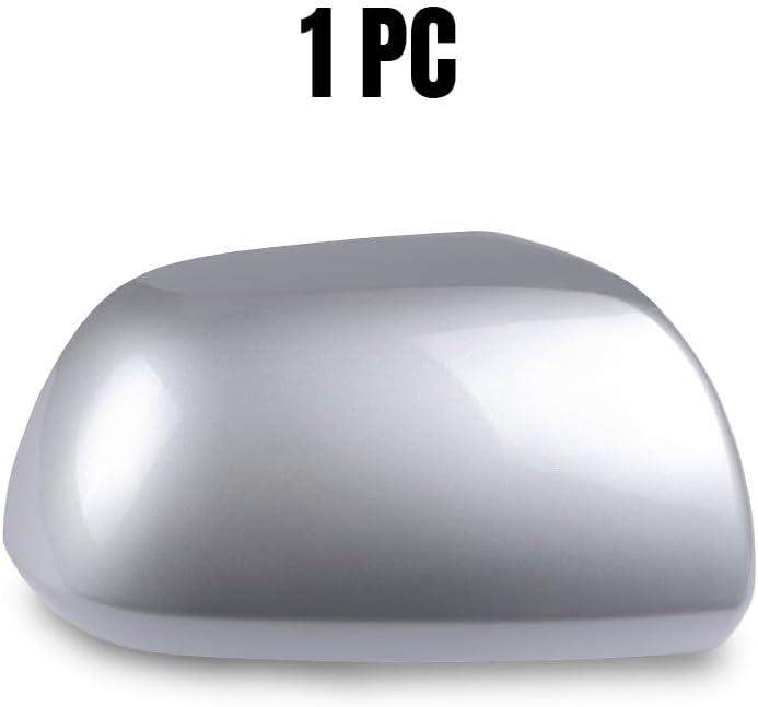 ya 11 9.14 baidiSilver Passenger RH Side Door Mirror Cap Cover for Toyota Highlander 2008-2013