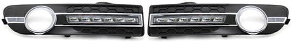 ya 4 8.8 LED Daytime Running Lights DRL Fit Volvo S80 S80L 2007-2013 2012 2011 2008 2009