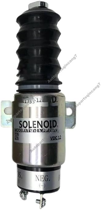 ya 10 9.16 baidi 12V Stop Solenoid 1700-2563 1753-12E6U2B2S1 for Replace Woodward