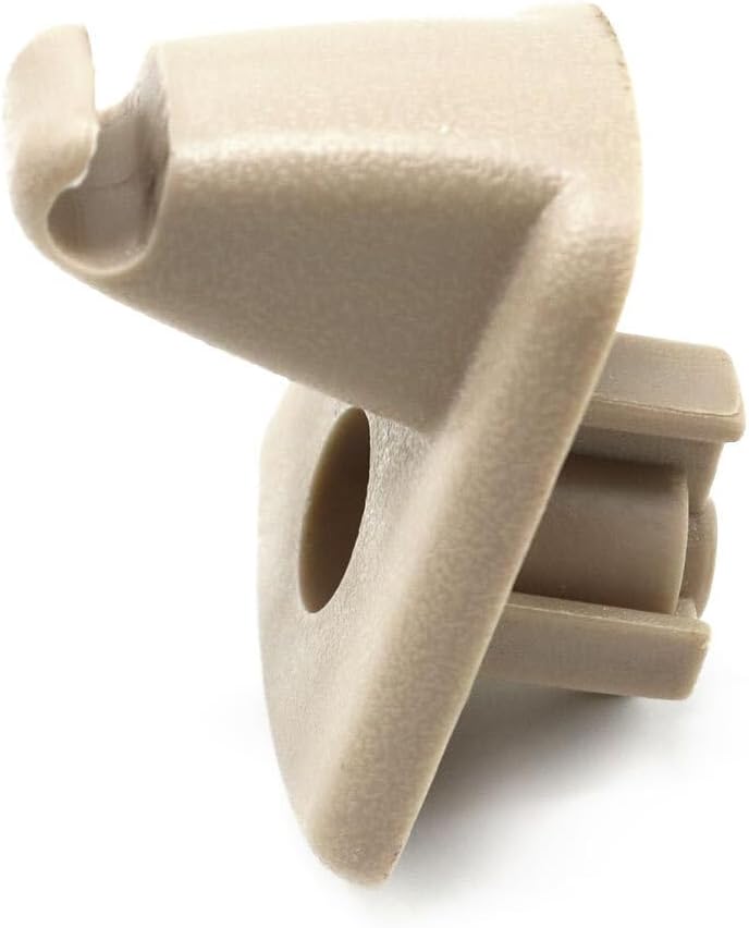 ya 11 9.14 baidi2pcs Beige Sun Visor Holder Hook Clips 1EJ51BD1AA for Chrysler 300 for Dodge for Charger
