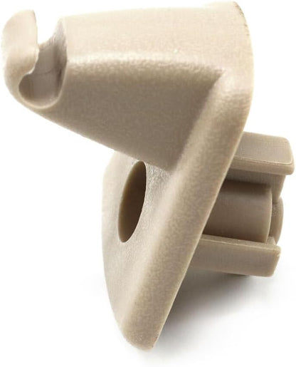 ya 11 9.14 baidi2pcs Beige Sun Visor Holder Hook Clips 1EJ51BD1AA for Chrysler 300 for Dodge for Charger