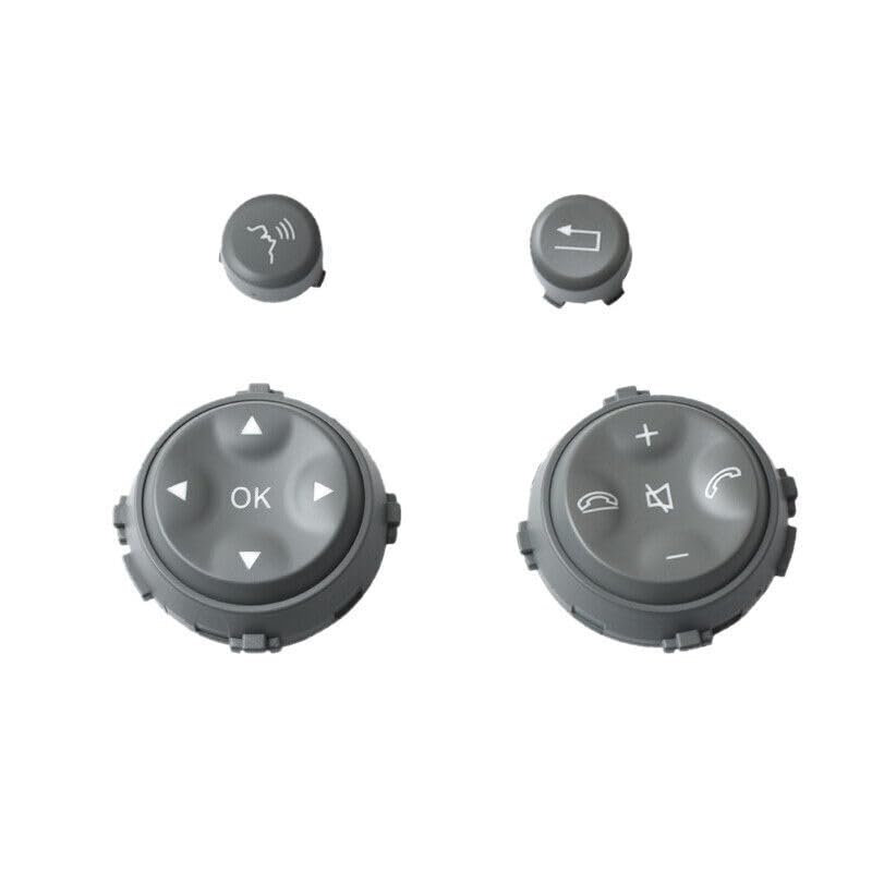 ya 6 8.24 baidi 4pcs Steering Wheel Switch Buttons for Mercedes-Benz W221 S Class 2006-2009 Acc