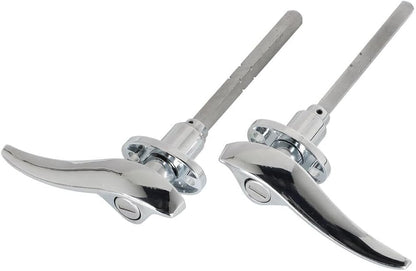 ya 10 9.16 baidi Silver 3 Window Coupe Exterior Door Handle Lock kit with Key for 1932 for Ford -