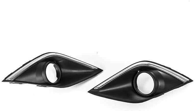 ya 4 8.14 2pcs/pairs Front fog lamp cover border trim for Mitsubishi Outlander 2016-2019