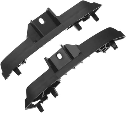 ya 27 10.13 baidi 2Pcs Bumper Bracket Front Left & Right Side Black For 2017-2023 5-Series G30 G38