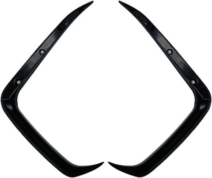 ya 28 10.13 zhengce Front Bumper Side Splitter Spoiler for BMW X6 G06 Pre-Lci M Sport 2019-2022