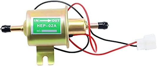 ya 4 8.8.2 Electric Fuel Pump 12V Transfer Inline Fuel Pump for Lawn Mower Carburetor