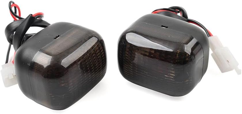 ya 13 9.15 baidi 2x Front Turn Signal Indicator Blinker Light For ZUMA50 FX ZUMA 125 BWS 50 Smoke