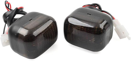 ya 13 9.15 baidi 2x Front Turn Signal Indicator Blinker Light For ZUMA50 FX ZUMA 125 BWS 50 Smoke