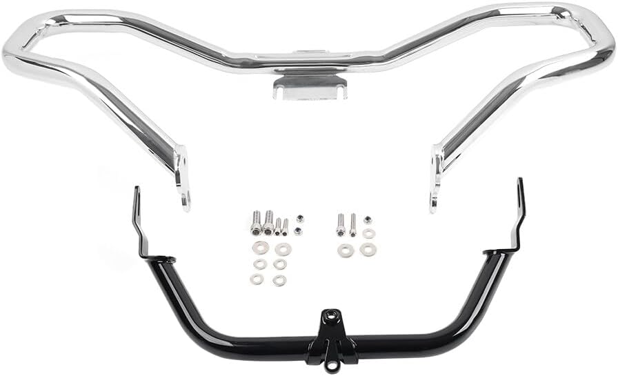 ya 4 8.8.2 Engine Guard Crash Bar Fairing Support Bracket for Harley Road Glide FLTRX 15-23