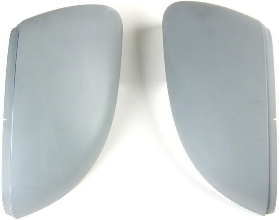ya 11 9.14 baidiLeft & Right Rearview Wing Mirror Covers Caps for VW for Golf Touran 5K0857537GRU