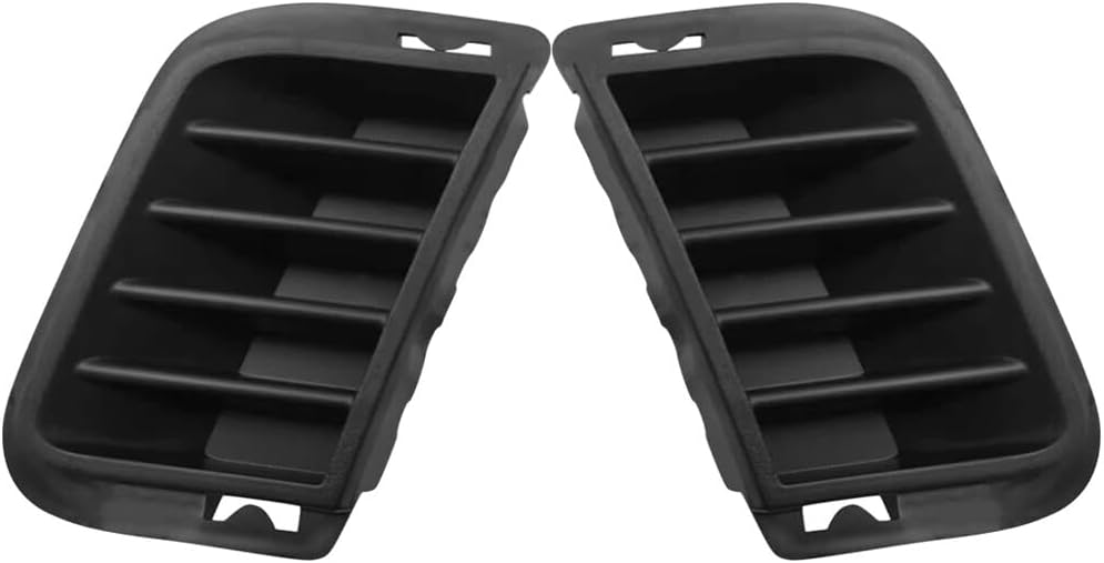 ya 9 10.24 Left and Right Front Foglight Covers for 2006 2007 2008 for Hyundai Sonata Black New