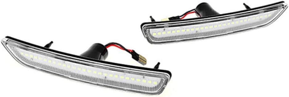 ya 14 9.20 zhengce 2x LED Front Bumper Side Indicator Light Lamps LH+RH for 2010-2014 for Ford-1