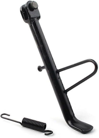 ya 2 8.15 21CM Universal Scooter E-Bike Kickstand Foot Side Stand Support Black Motorcycle