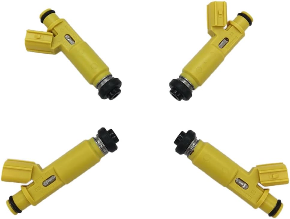 ya 6 8.24 baidi 4PCS Fuel Injectors Nozzle Fits for Toyota for RAV4 2001-2003 2.0L L4 23250-28050