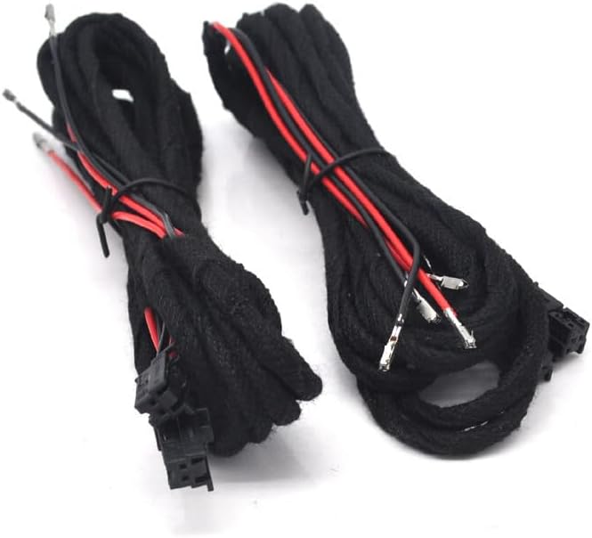 ya 8 8.24 baidi 4x Retrofit Door light Cable step courtesy for Mercedes W205 C W212 W213 E GLC