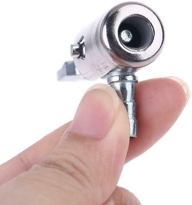 ya 14 9.20 baidi 1/4 Lock On Air Chuck Car Tire Inflator for Air Compressor with Barb Conne-wq-1