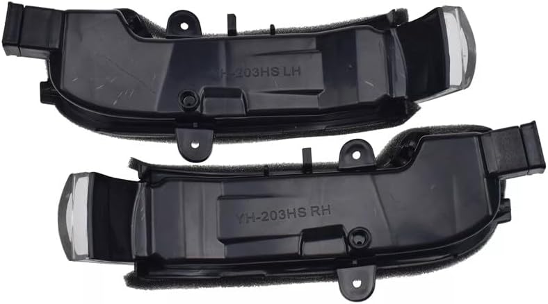 ya 6 8.24 baidi 1Pair Front Left+Right Side Mirror Turn Signal for Mercedes W203 C-Class 00-2007