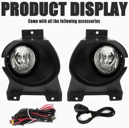 ya 2 8.15 Suitable for 2011, 2012, 2013-2014 for Ford F-150 LED fog lights, bumper driving lights, and wires