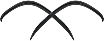 ya 4 8.14 for Mercedes-Benz C-Class C200 C260 W205 2019+ Front Bumper Lip Splitter Spoiler