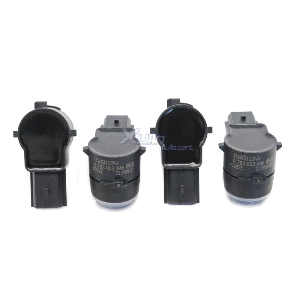 ya 2 8.15 Parking Assist Bumper Sensor 1EW63TZZAA for Dodge for Jeep for Chrysler 300 4PCS PDC