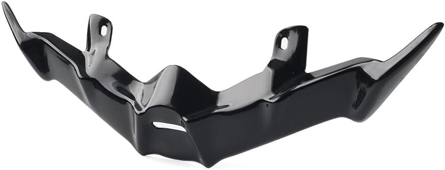 ya 23 10.7 baidi Front Fairing Aerodynamic Winglet Wing Cover Fit for Honda ADV160 2023 Gloss Black