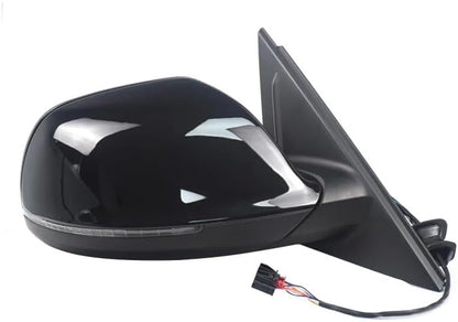 ya 11 9.14 zhengce Side Mirror Power Fold Heated Turn Signal Lamp 9 Pin Left for Audi Q5 2009-