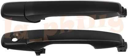 ya 9 10.24 2X Fits 2011-2017 for Ford Explorer Front Right & Left Exterior Door Handle Black