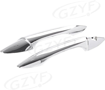ya 5 8.10 for Hyundai Elantra 2012 2013 2014 ABS Plastic 8X Car Door Handle Cover Trim