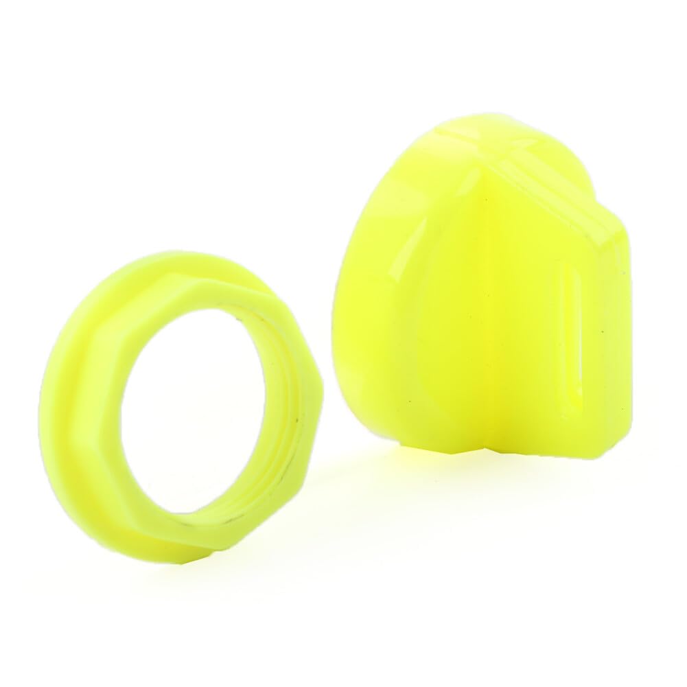 ya 6 8.14 for Polaris ATV RZR XP 800-1000 Ranger Sportsman Yellow Ignition Key Cover w/Nut