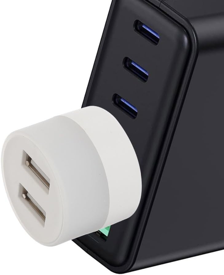 ya 13 9.15 baidi 2 Pcs USB Extender Night Light Baby Child Atmosphere Lighting Ambient Car