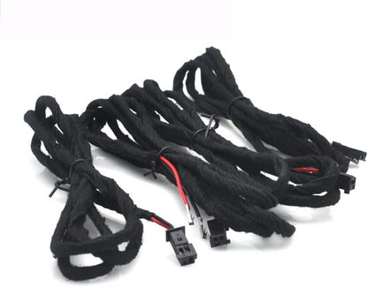 ya 5 8.10 4x Retrofit Door light Cable step courtesy for BMW E87 E90 E60 E63 E70 E91 E92