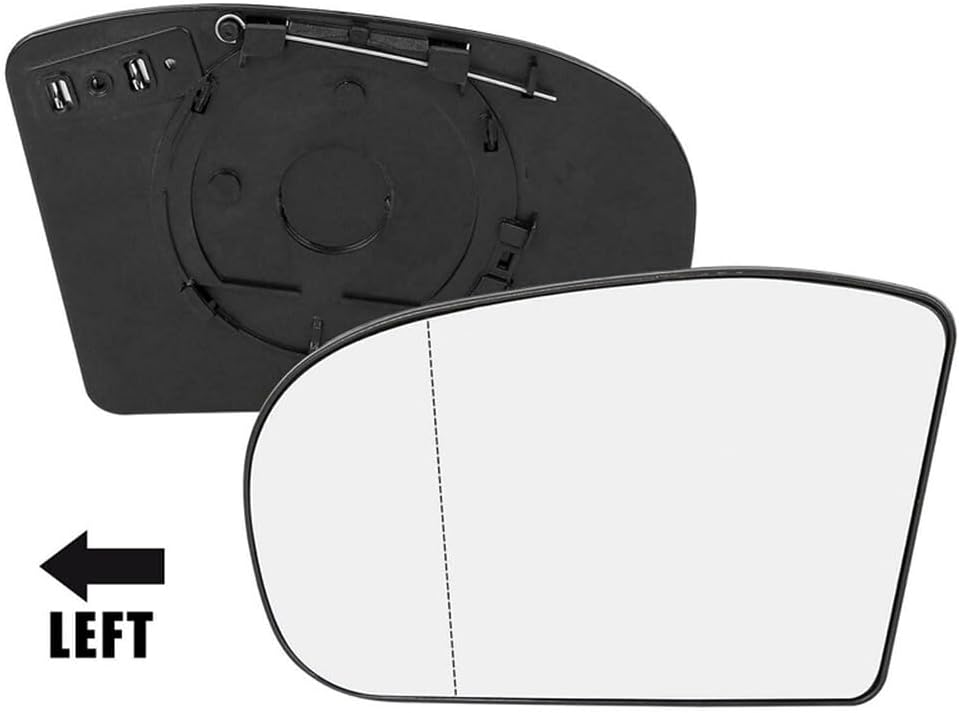 ya 4 8.14 Mirror Glass Left Side 2038100121 Replacement for Mercedes-Benz E500 E320 E350