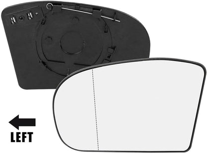 ya 4 8.14 Mirror Glass Left Side 2038100121 Replacement for Mercedes-Benz E500 E320 E350