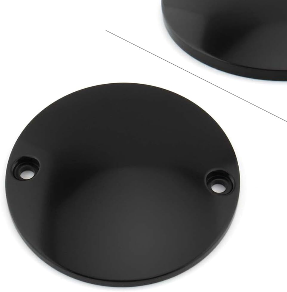 ya 2 8.15 FIT for Harley Timing Ignition Timer 2Hole Chrome Domed Point Cover Softail Bigtwin