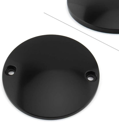 ya 2 8.15 FIT for Harley Timing Ignition Timer 2Hole Chrome Domed Point Cover Softail Bigtwin