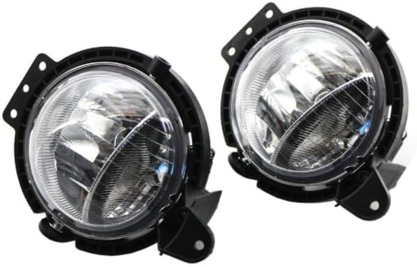 ya 4 8.10 1Pair Bumper Fog Light Lamps for Mini Cooper R55 R56 R57 R58 R59 R60 R61