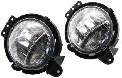 ya 4 8.10 1Pair Bumper Fog Light Lamps for Mini Cooper R55 R56 R57 R58 R59 R60 R61