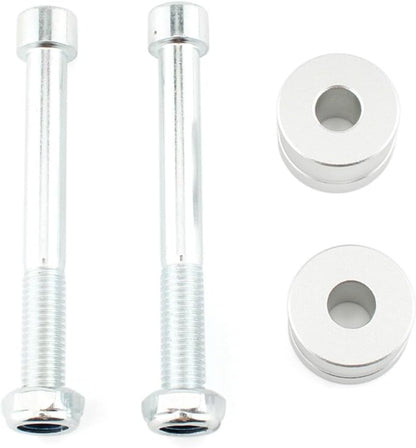 ya 15 10.19 zhengce Handle Bar Risers Kit for Ducati Hypermotard 1100 2007-2009 Silver Motorcyc