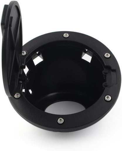 ya 5 8.10 Black Car Fuel Filler Door Cover Gas Tank Cap for Jeep for Wrangler JK 2007-2017