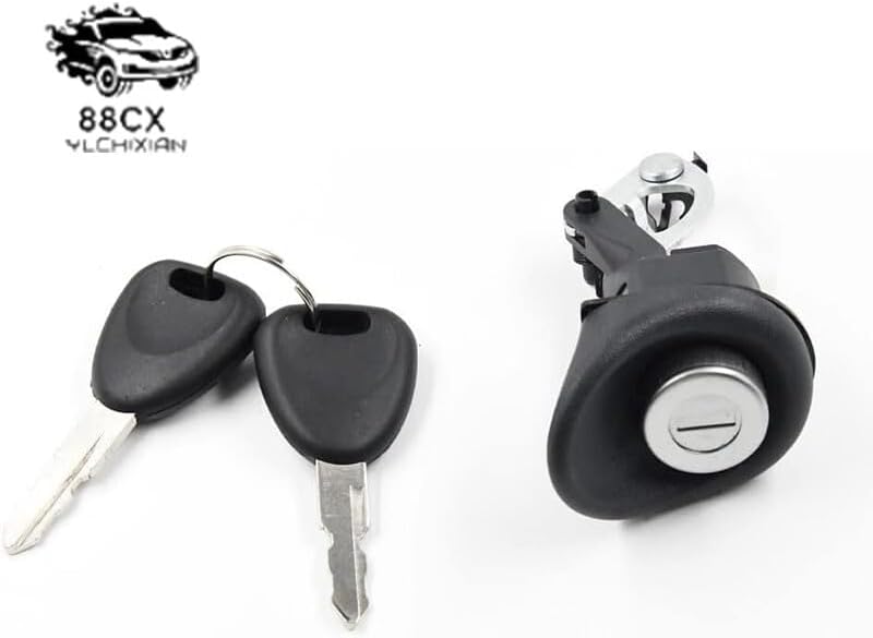 ya 5 8.10 Trunk Lock Barrel with Push Button for 2008 to 2012 for Dacia Sandero