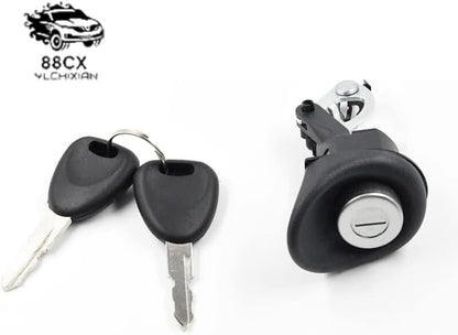 ya 5 8.10 Trunk Lock Barrel with Push Button for 2008 to 2012 for Dacia Sandero