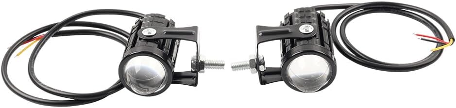 ya 10 9.16 zhengce 2X Headlight Driving Spot Light Fog Lamp Hi-Lo Beam Motorcycle UTV ATV Univ