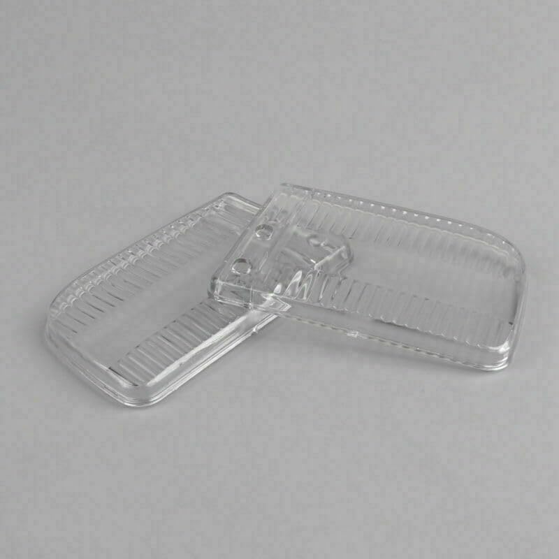 ya 10 9.16 zhengce 2* Front Bumper Fog Lights Clear Plastic Lens Fit For E30 318i 318is 82~91