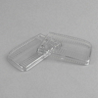 ya 10 9.16 zhengce 2* Front Bumper Fog Lights Clear Plastic Lens Fit For E30 318i 318is 82~91